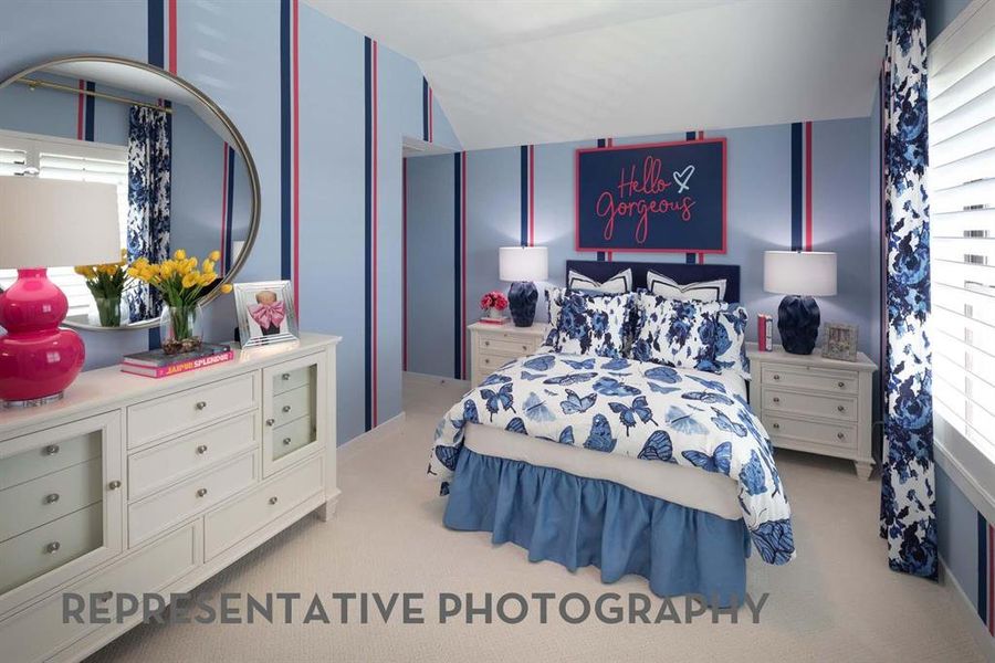 Furnished interior view inside a new home in Mustang Lakes, Celina (Image 16).