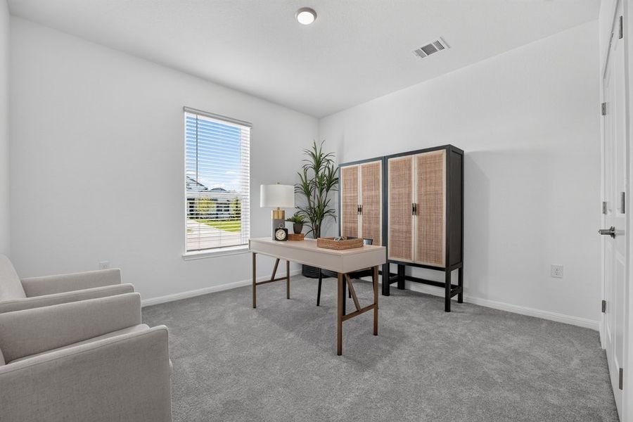 Furnished interior view inside a new home in Lisso, Pflugerville (Image 30).