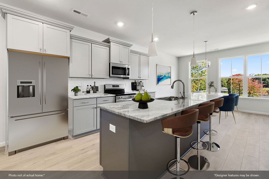 Furnished interior view inside a new home in Avenue One, Castle Hayne (Image 5).