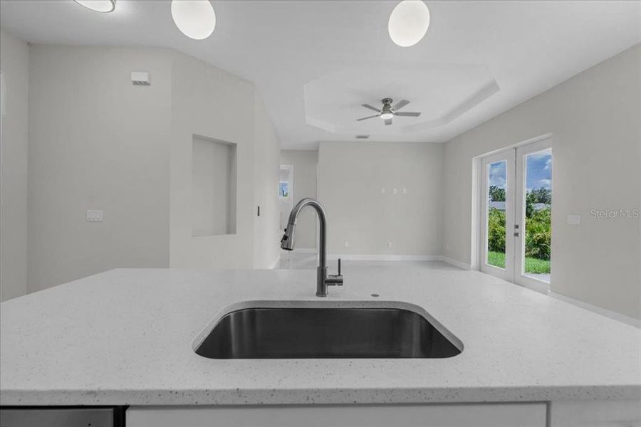 Close-up of interior finishes inside a home in , Lehigh Acres (Image 19).