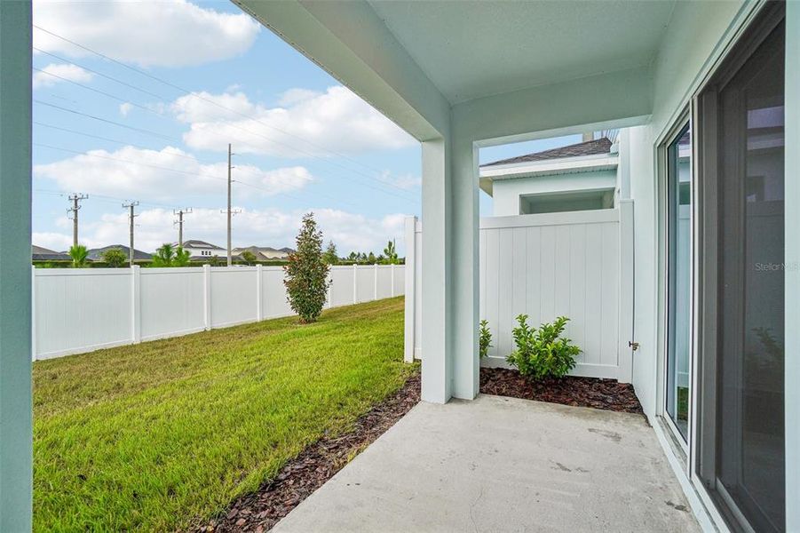 Exterior details and patio area of a home in Twin Oaks, Zephyrhills (Image 4). Exterior details and patio area of a home in Twin Oaks, Zephyrhills (Image 4).