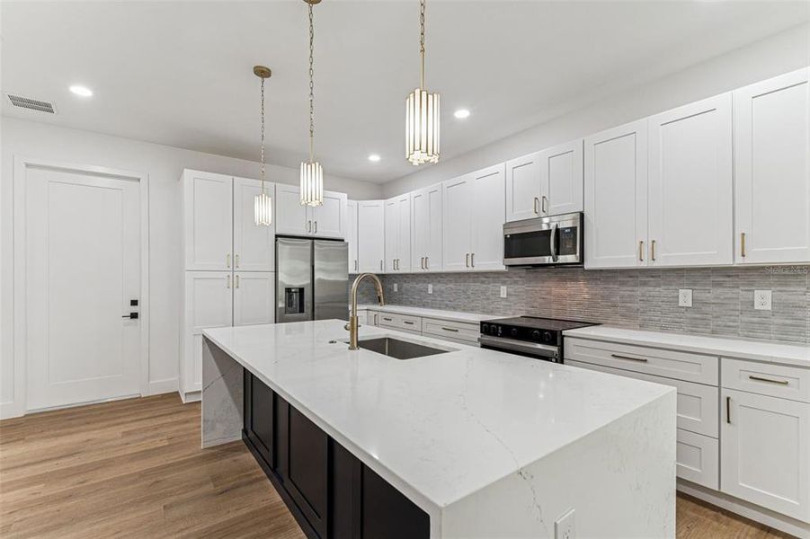Furnished interior view inside a new home in , Tampa (Image 9).