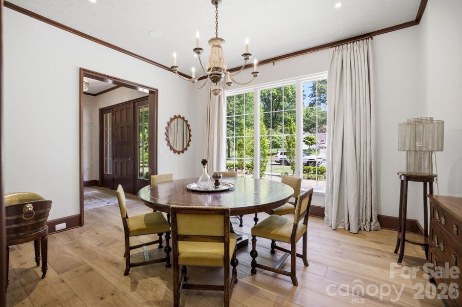 Furnished interior view inside a new home in , Charlotte (Image 17).