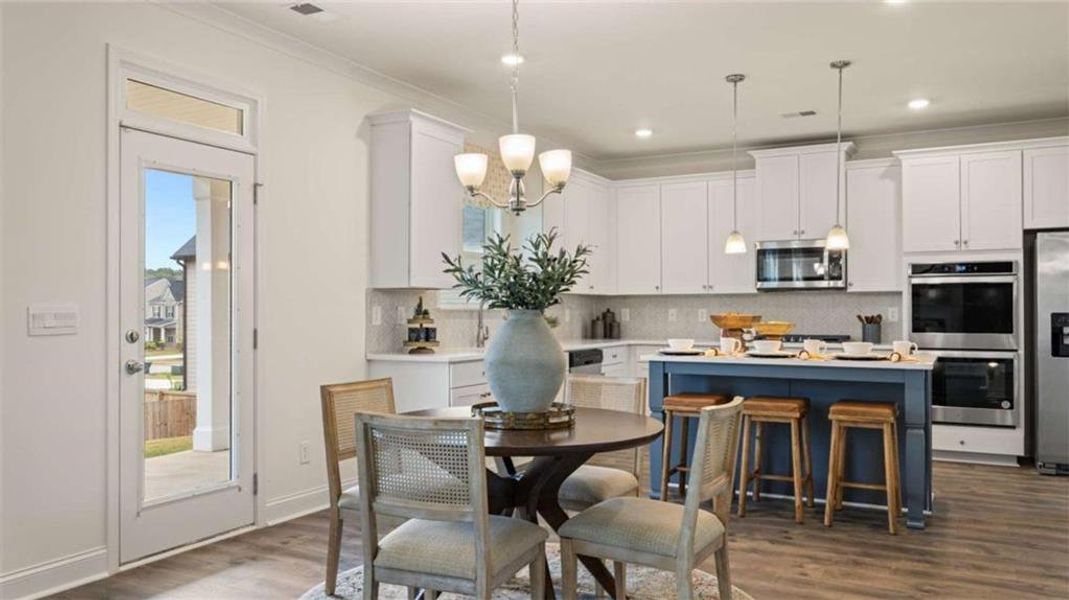 Furnished interior view inside a new home in The Gates at Pates Creek, Hampton (Image 6).