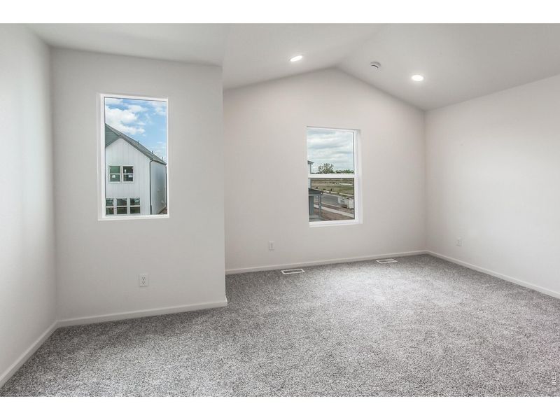 Spacious, unfurnished interior of a new home in Prairie Song Cottages, Windsor (Image 42). Spacious, unfurnished interior of a new home in Prairie Song Cottages, Windsor (Image 42).