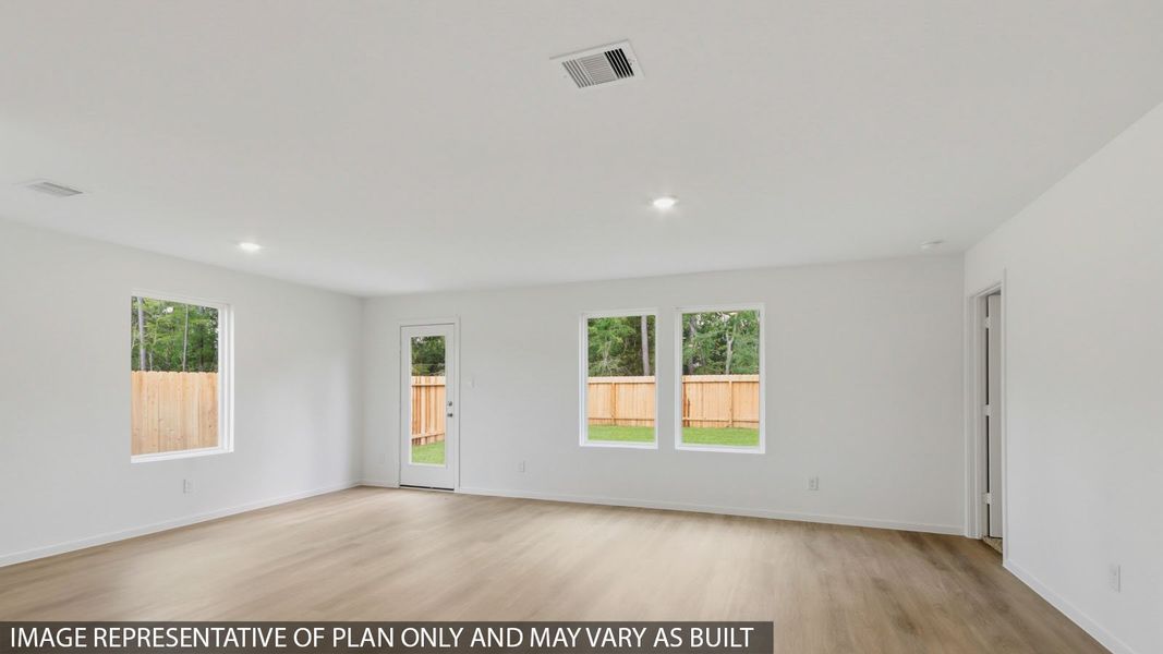 Spacious, unfurnished interior of a new home in Mill Creek, Magnolia (Image 10).