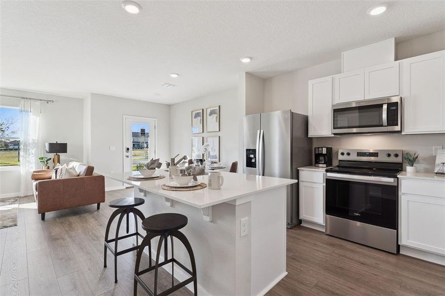 Furnished interior view inside a new home in , St. Cloud (Image 8).