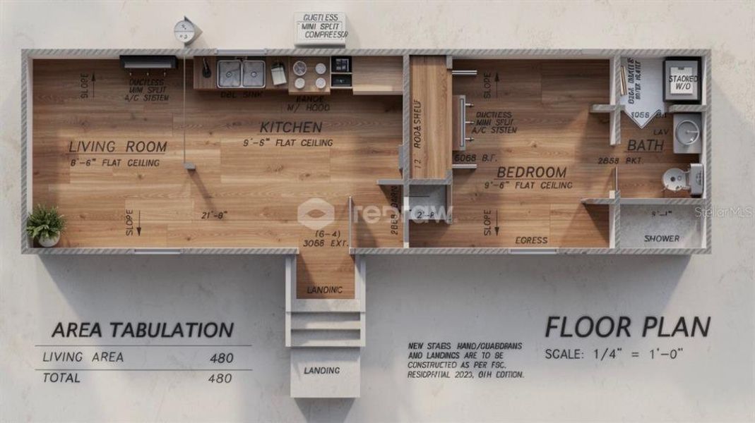 2D floor plan layout of this home in , Dunnellon, FL (Image 3).