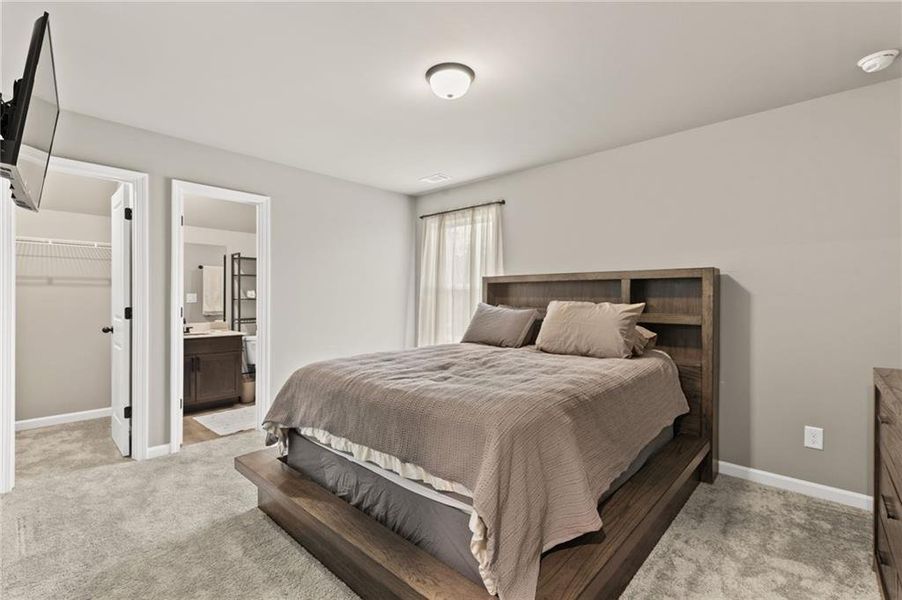 Furnished interior view inside a new home in , Covington (Image 19). Furnished interior view inside a new home in , Covington (Image 19).