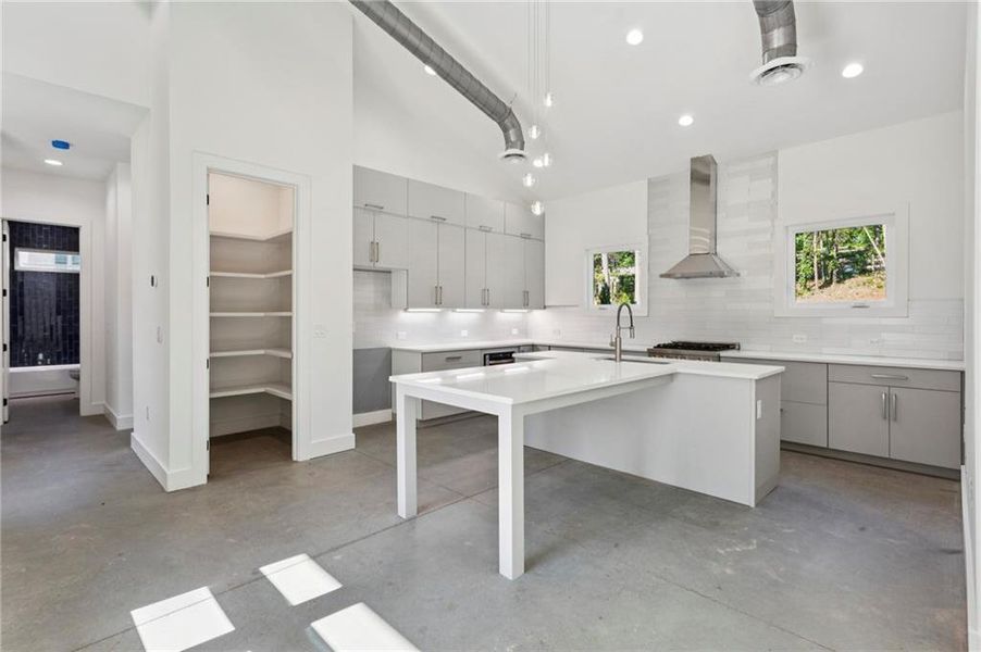 Furnished interior view inside a new home in , Marietta (Image 7).