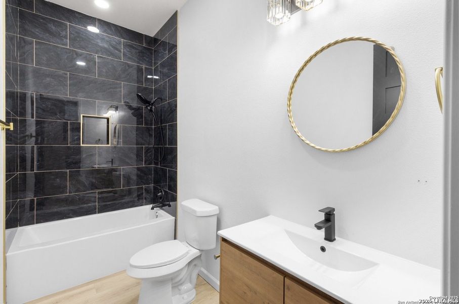 Furnished interior view inside a new home in , San Antonio (Image 5).