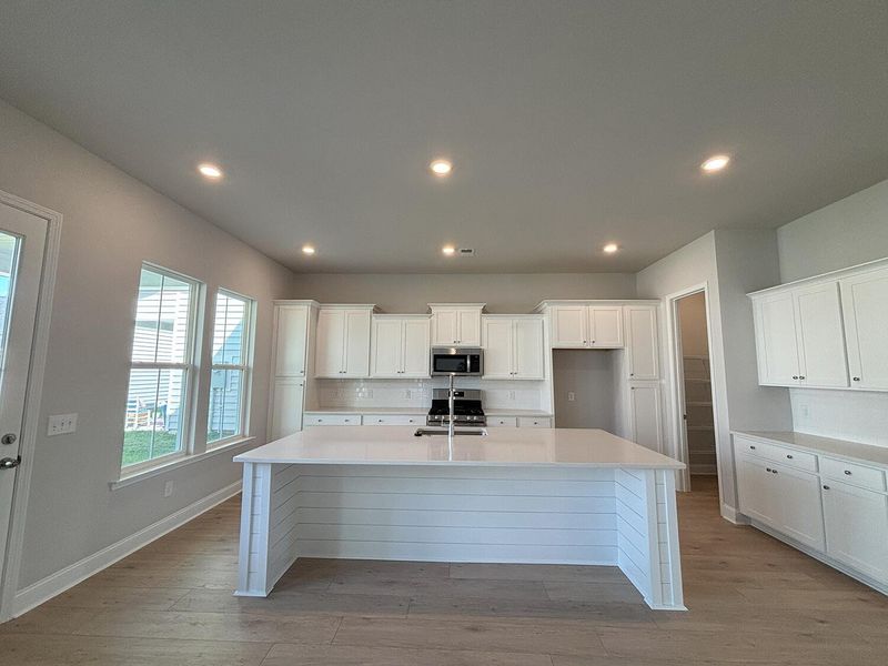 Furnished interior view inside a new home in Sweetgrass at Summers Corner, Summerville (Image 10).