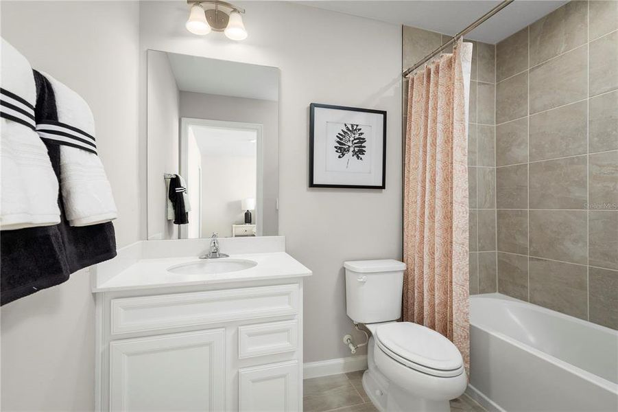 Furnished interior view inside a new home in Copperleaf, Ocala (Image 14). Furnished interior view inside a new home in Copperleaf, Ocala (Image 14).