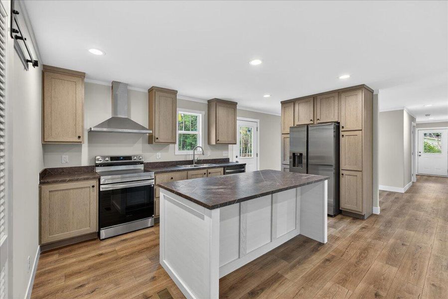 Furnished interior view inside a new home in , Walterboro (Image 3).