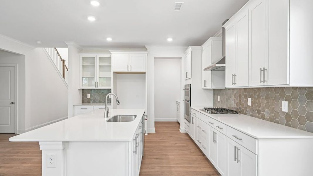 Furnished interior view inside a new home in Kalas Falls, Wake Forest (Image 5).
