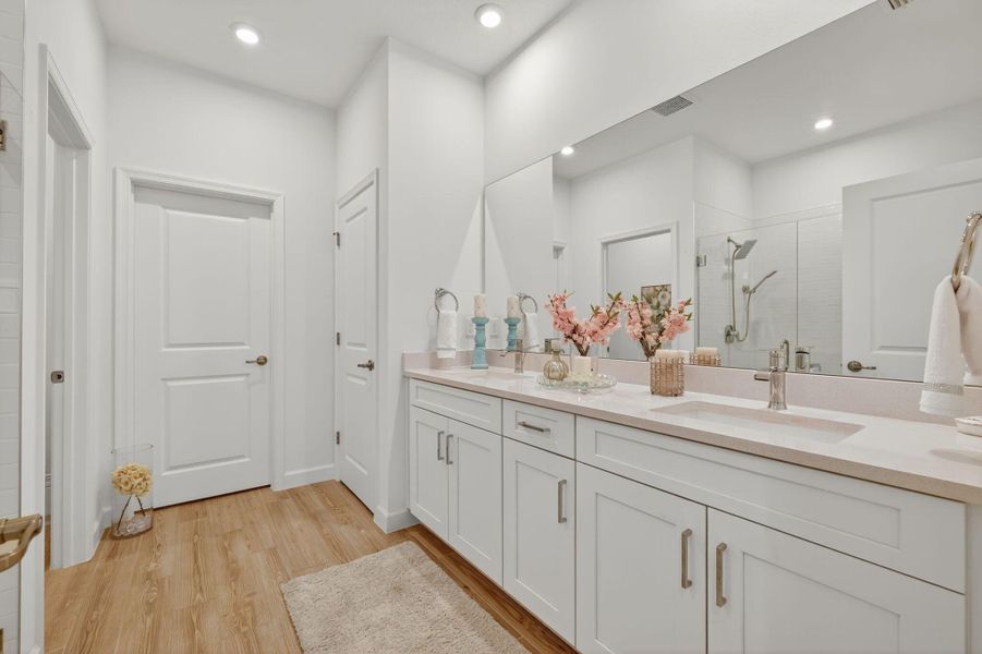 Furnished interior view inside a new home in Tradition - Telaro, Port St. Lucie (Image 4).