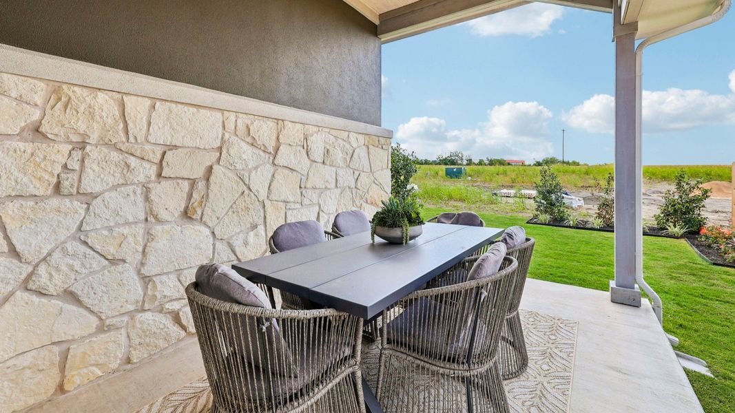 Representative furnished interior of a home built from the Oleander by DRB Homes in Devine Landing, Leander (Image 24). Representative furnished interior of a home built from the Oleander by DRB Homes in Devine Landing, Leander (Image 24).