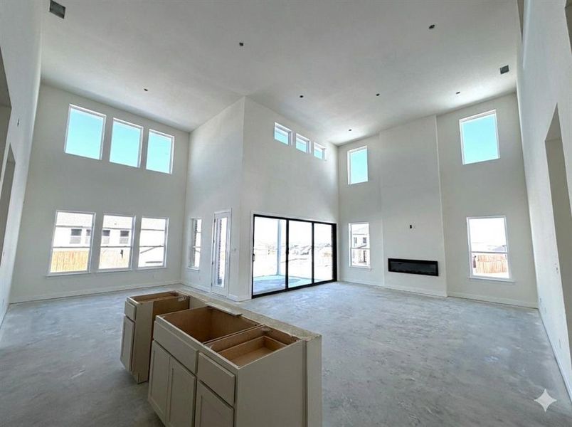 In-progress construction of a new home in Sweetgrass, Haslet, TX (Image 5).