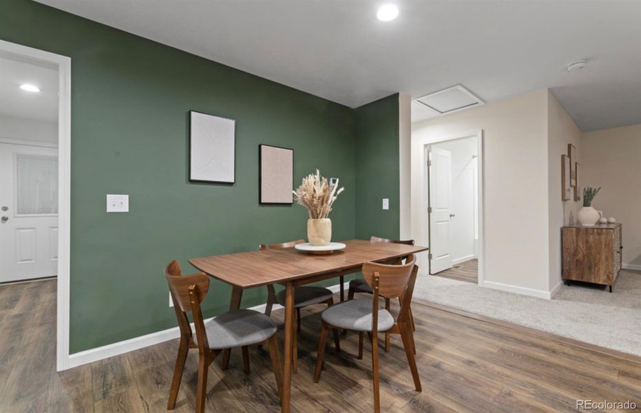 Furnished interior view inside a new home in , Nunn (Image 4).