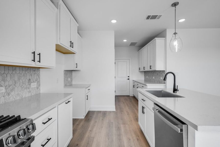 Furnished interior view inside a new home in Lisso 50s, Pflugerville (Image 8).