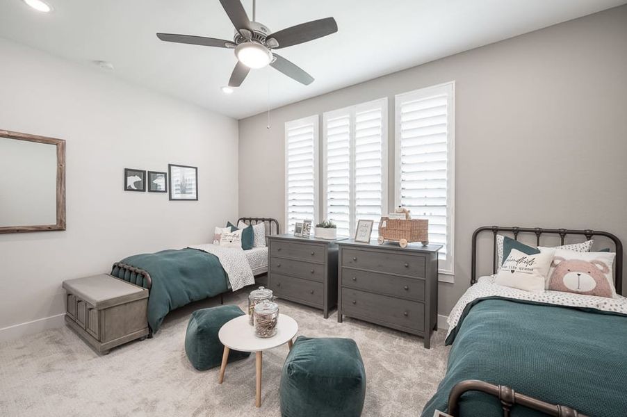 Representative furnished interior of a home built from the Carignan by Tri Pointe Homes in Legacy Grove, Montgomery (Image 11).