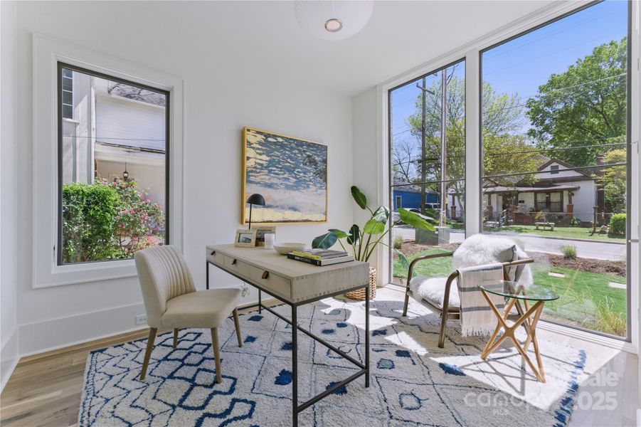 Furnished interior view inside a new home in , Charlotte (Image 6).