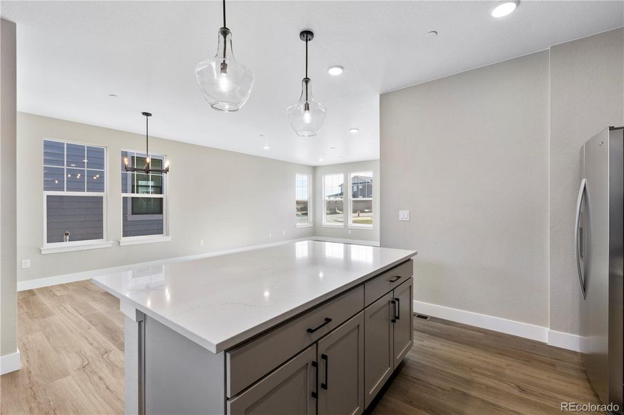 Furnished interior view inside a new home in Westerly, Erie (Image 7).