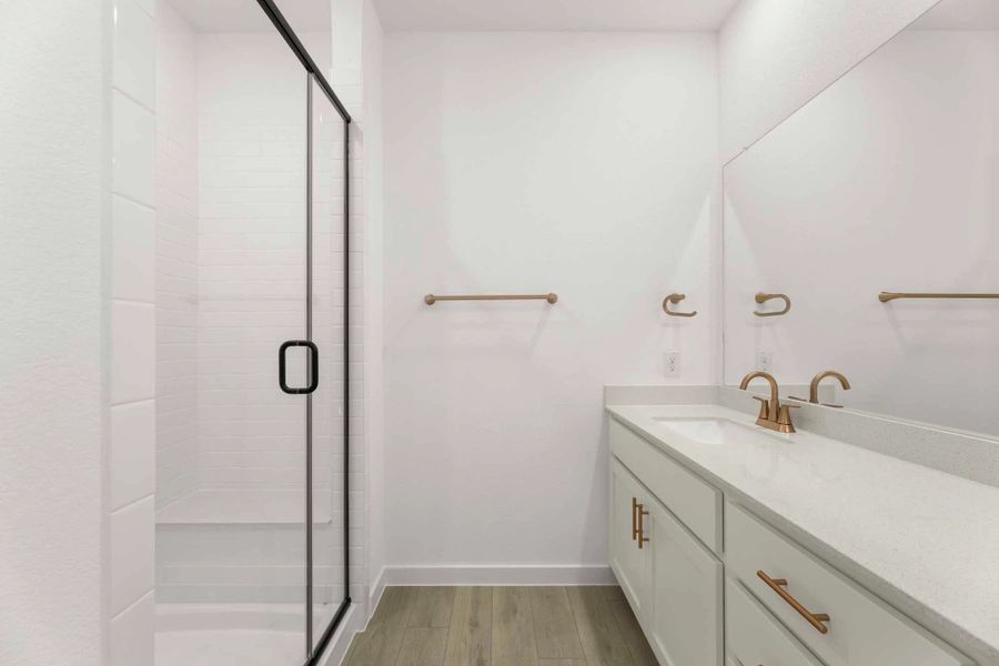 Primary Bathroom featuring the Serene Collection