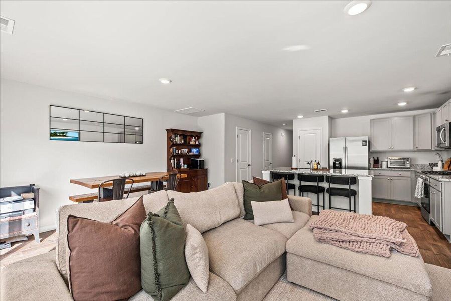 Furnished interior view inside a new home in , Summerville (Image 14).