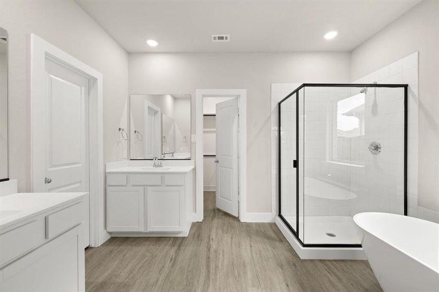 Furnished interior view inside a new home in Llano Springs, Fort Worth (Image 10).