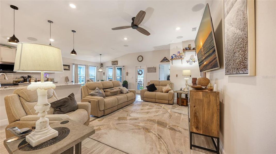 Furnished interior view inside a new home in Aviary at Rutland Ranch, Parrish (Image 11).