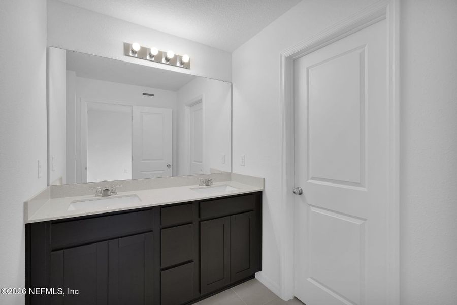 Furnished interior view inside a new home in , Jacksonville (Image 10).