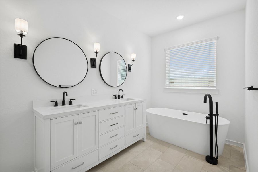 Spa-like primary bath