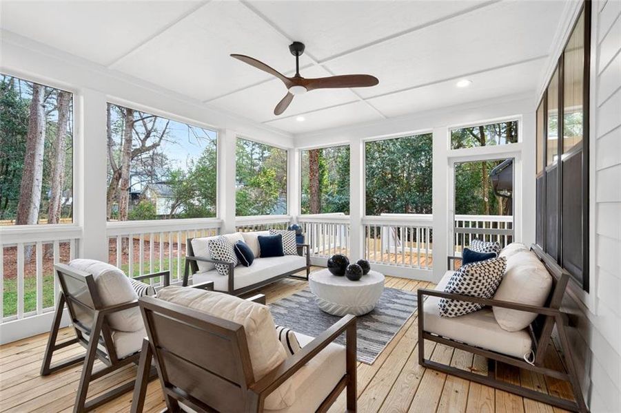 Exterior details and patio area of a home in , Decatur (Image 32).