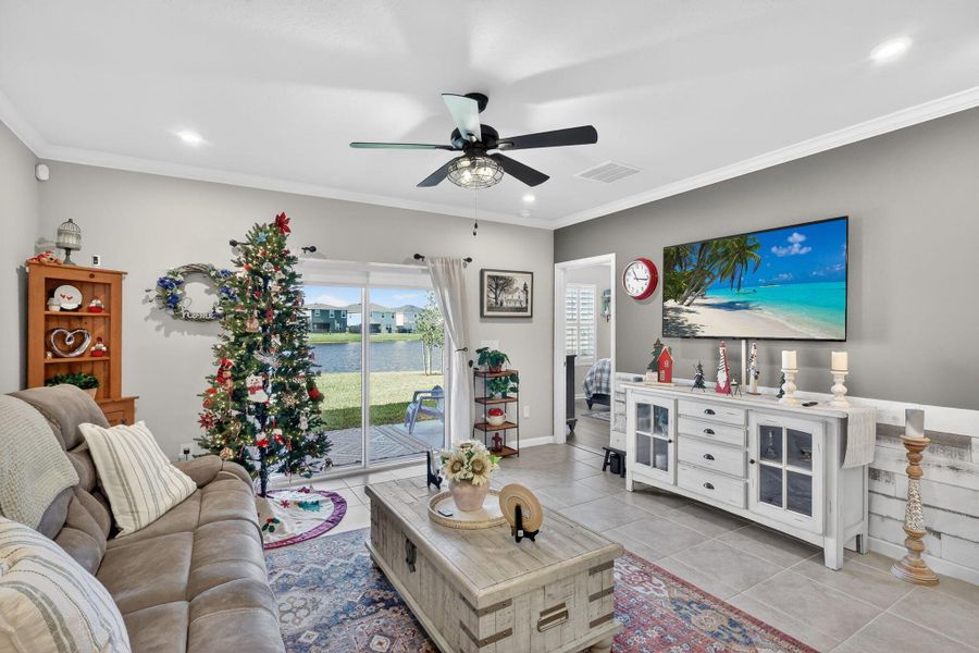 Furnished interior view inside a new home in , Port St. Lucie (Image 14). Furnished interior view inside a new home in , Port St. Lucie (Image 14).