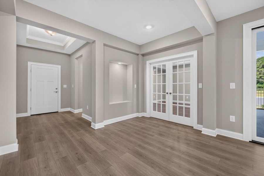 Spacious, unfurnished interior of a new home in , Dacula (Image 24). Spacious, unfurnished interior of a new home in , Dacula (Image 24).