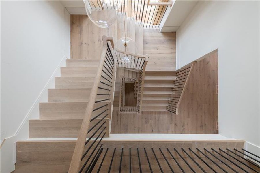 Furnished interior view inside a new home in , Canton (Image 17).