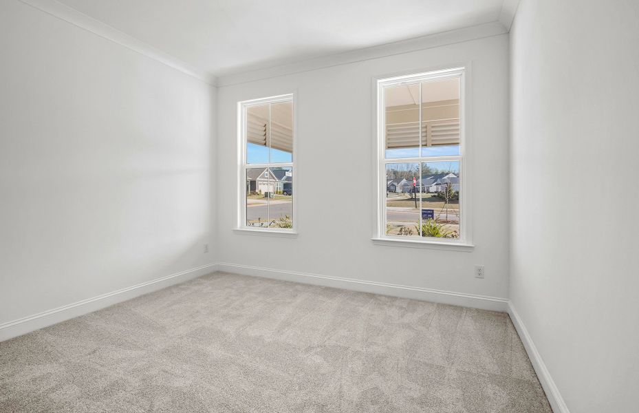Spacious, unfurnished interior of a new home in Carolina Riverside, Belmont (Image 21).