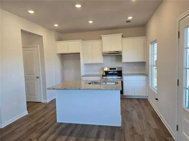 Furnished interior view inside a new home in Magnolia Trace, Flowery Branch (Image 3). Furnished interior view inside a new home in Magnolia Trace, Flowery Branch (Image 3).