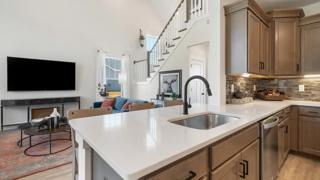 Kitchen of The Sutherland Design by DRB Homes
