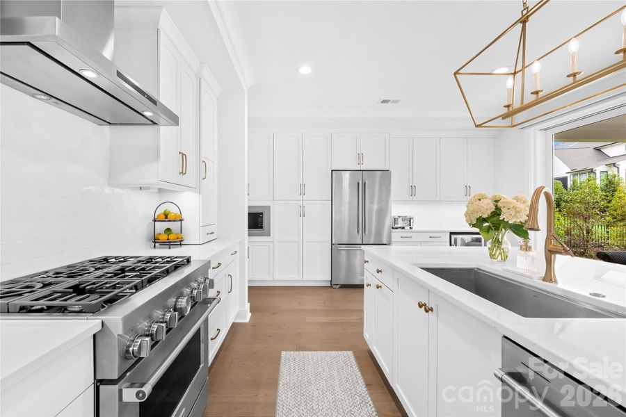 Furnished interior view inside a new home in , Fort Mill (Image 9).