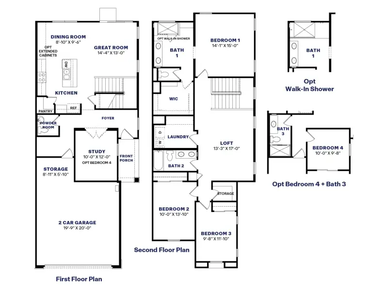 2D floor plan layout for the Reno by D.R. Horton in Upper Canyon, Phoenix, AZ (Image 3). 2D floor plan layout for the Reno by D.R. Horton in Upper Canyon, Phoenix, AZ (Image 3).