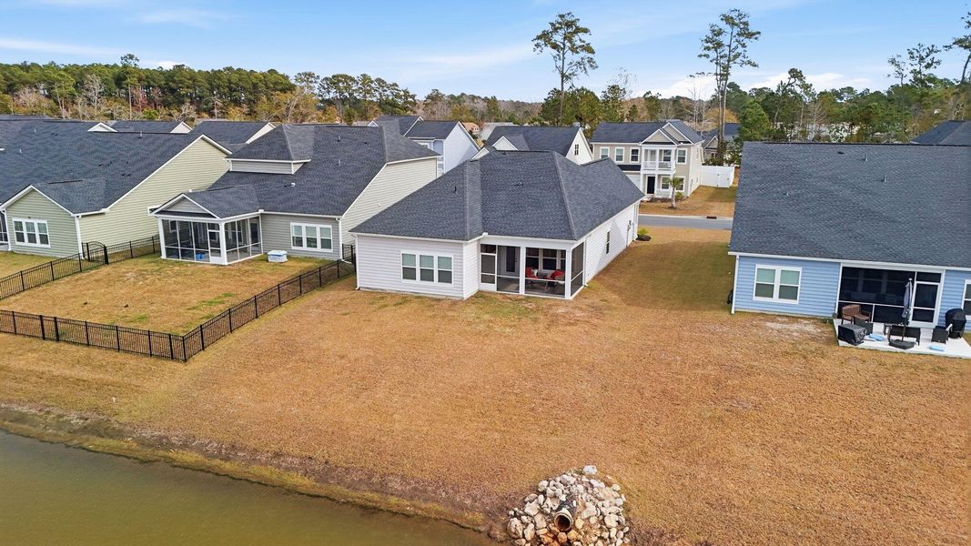 Exterior details and patio area of a home in , Myrtle Beach (Image 24). Exterior details and patio area of a home in , Myrtle Beach (Image 24).