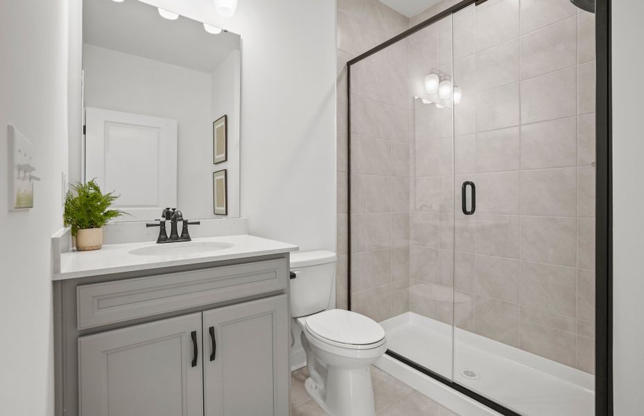 Representative furnished interior of a home built from the Contour by Del Webb in Del Webb Carolina Ridge, Midland (Image 17).