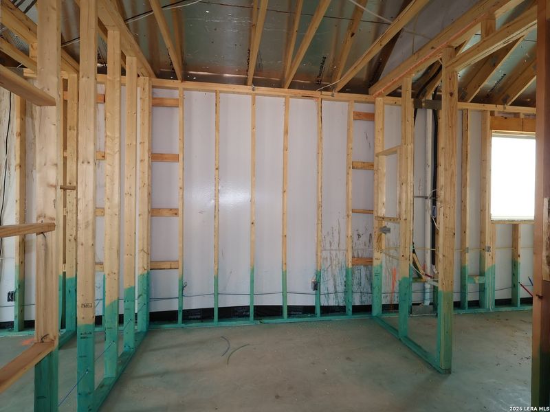 In-progress construction of a new home in Everly Estates, San Antonio, TX (Image 20).