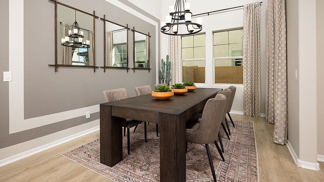 Furnished interior view inside a new home in Aloravita South, Peoria (Image 8).
