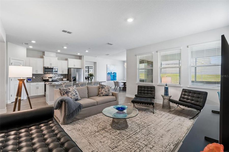 Furnished interior view inside a new home in , Winter Garden (Image 40). Furnished interior view inside a new home in , Winter Garden (Image 40).