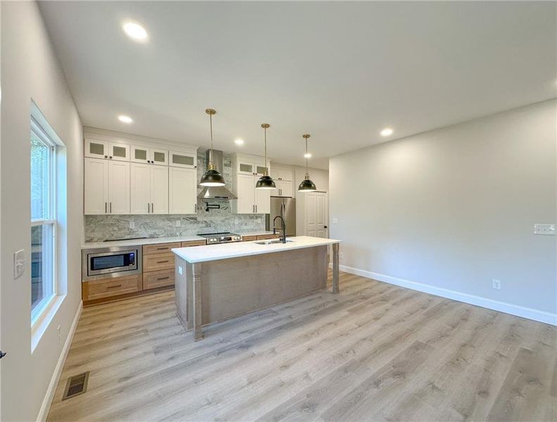 Furnished interior view inside a new home in , Flowery Branch (Image 11).