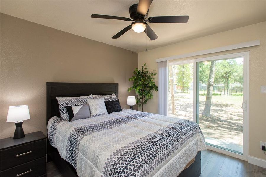Furnished interior view inside a new home in , Log Cabin (Image 16).