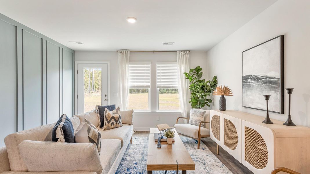 Furnished interior view inside a new home in Sheep Island, Summerville (Image 3).